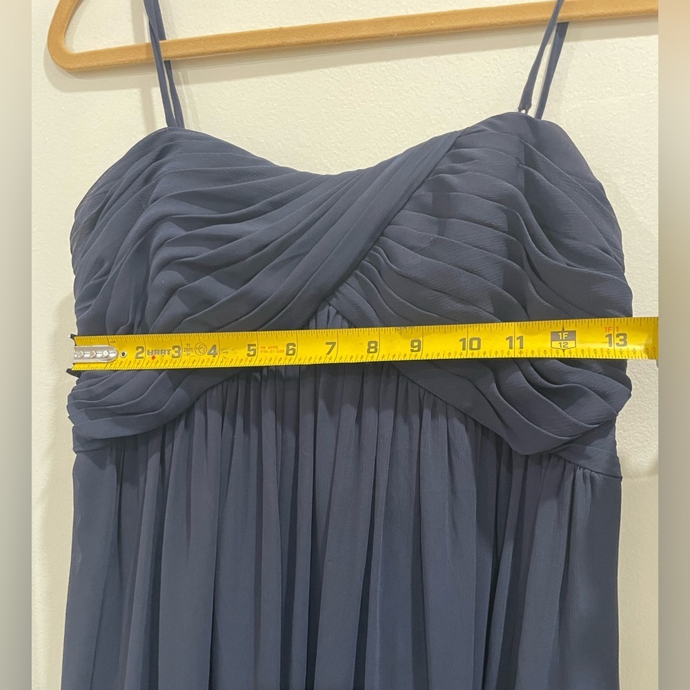 Watters& Watters Size10XL Strapless Navy Dress - Picture 10 of 10